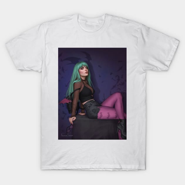 Morrigan T-Shirt by fdasuarez